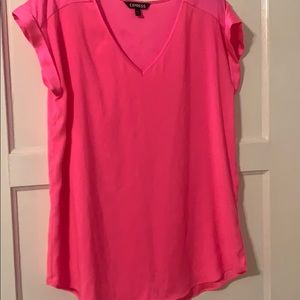 Express pink top